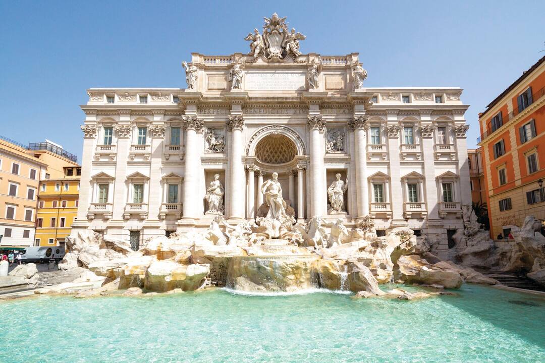 Trevi Fountain, Rome, Italy