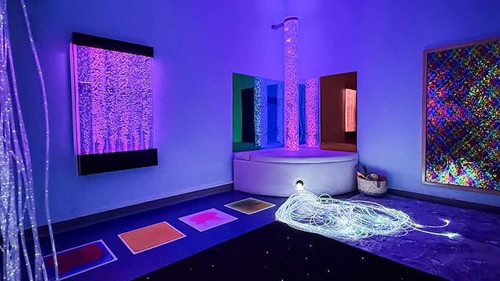 A sensory room.