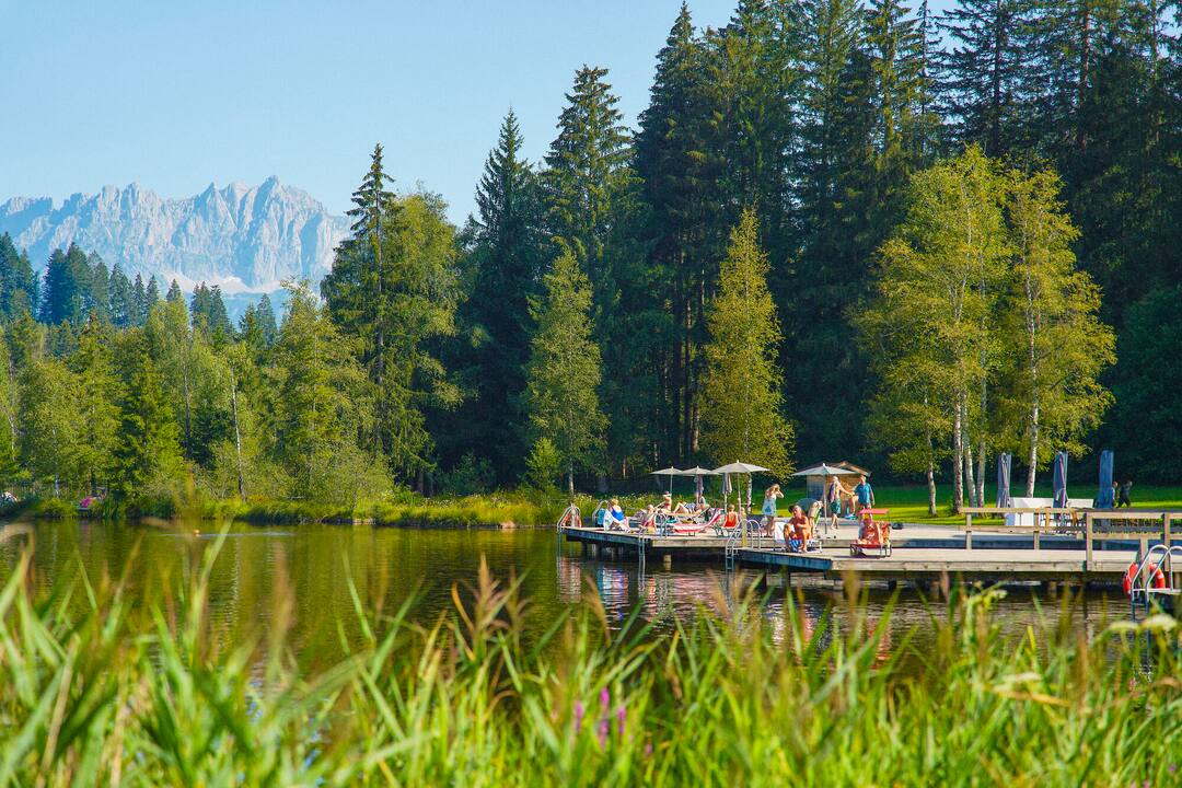 Schwarzsee Lake, Kitzbuhel, Austria