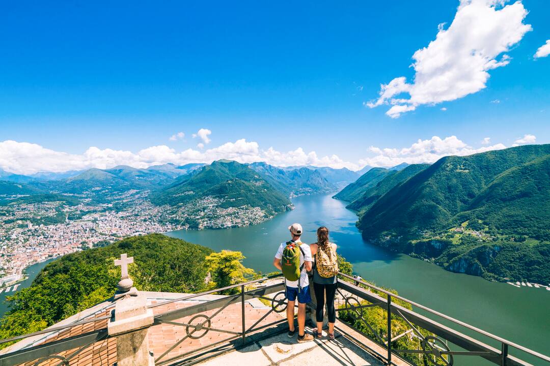 © Lugano Region / Milo Zanecchia / Lake Lugano, Lugano, Switzerland