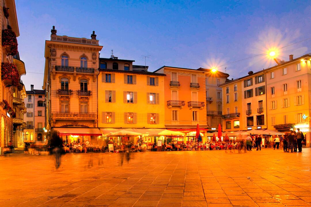 Piazza della Riforma, Lugano, Switzerland