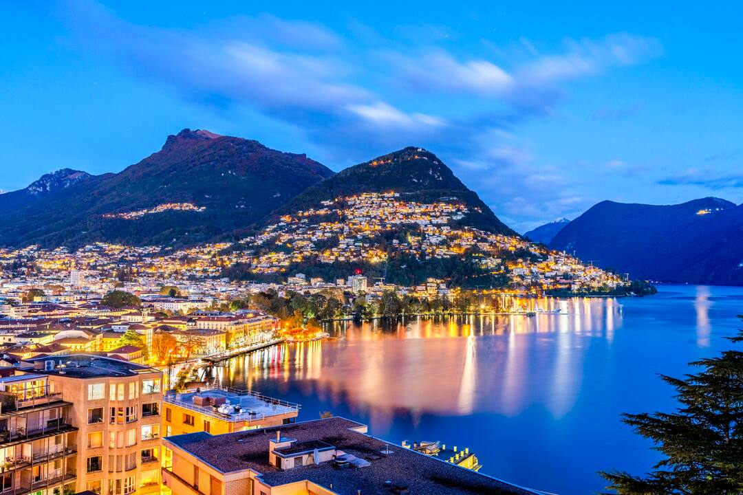 Monte Brè, Lugano, Switzerland