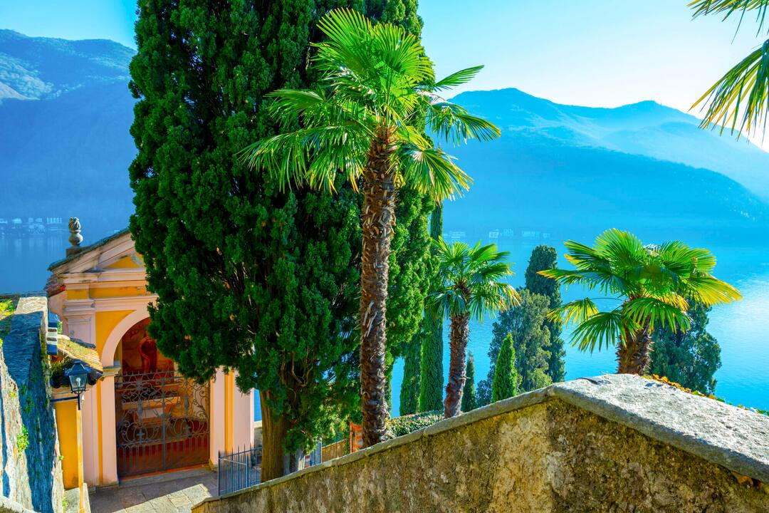 Santa Maria Del Sasso , Lugano, Switzerland