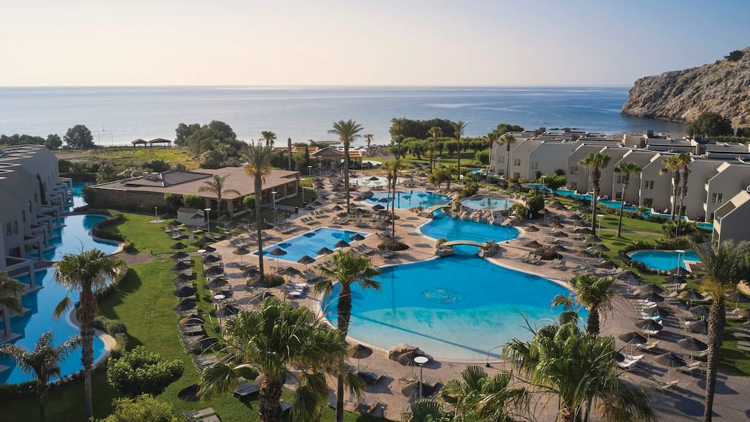 Atlantica Aegean Blue family resort in Rhodes