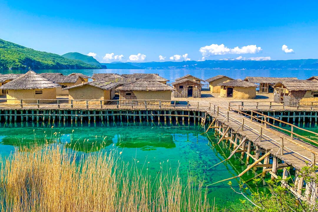 The Bay of Bones, Lake Ohrid, North Macedonia