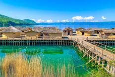 The Bay of Bones, Lake Ohrid, North Macedonia