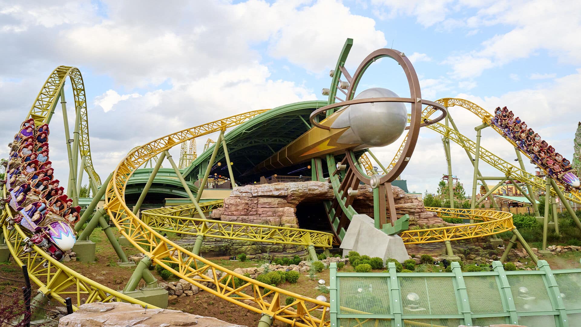 Epic Universe Stardust Racers.