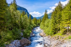 Fer-à-Cheval waterfalls, Samoens, France