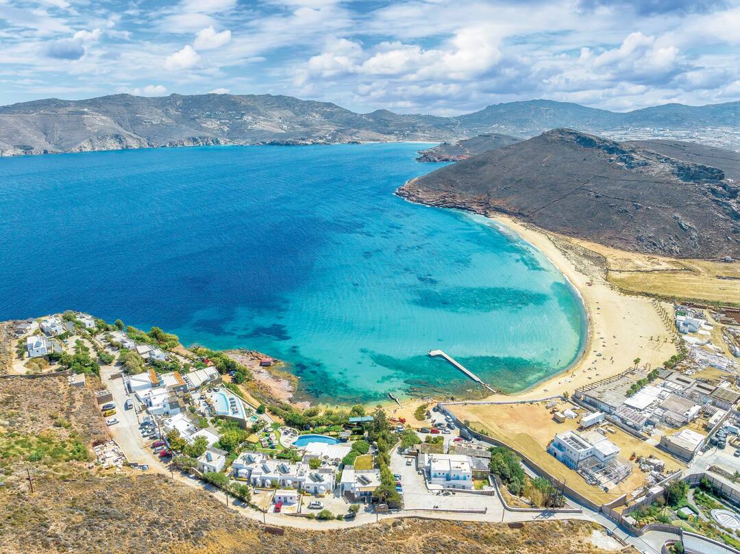 Panormos beach, Greece