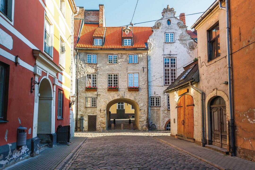 Cobbled streets, Riga Old Town
