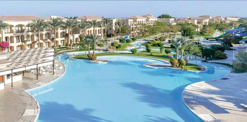 Overview of Jaz Bluemarine Resort