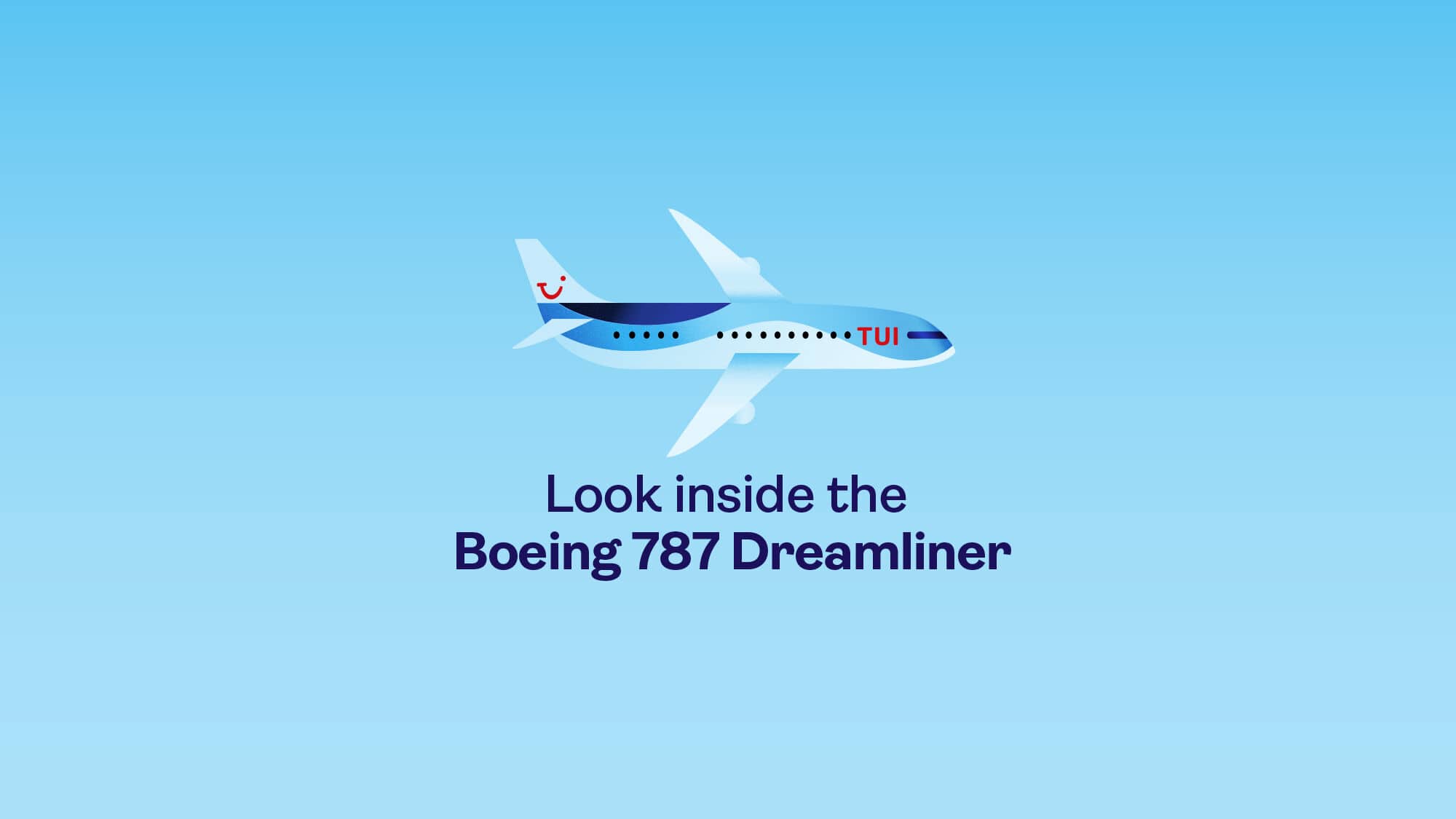 A colourful illustration of a plane.