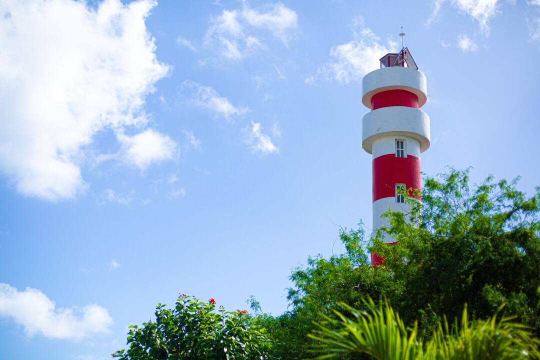 El Cuyo lighthouse, El Cuyo, Mexico