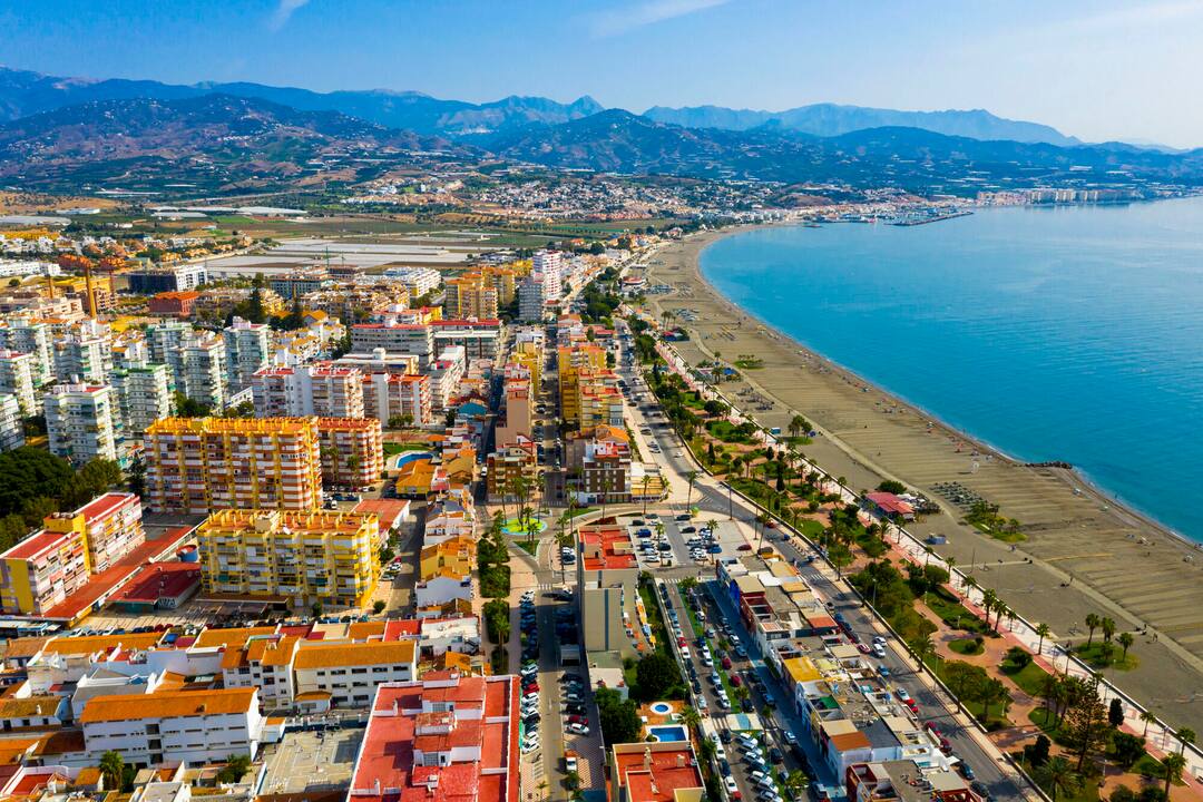 Aerial view of Torre del Mar