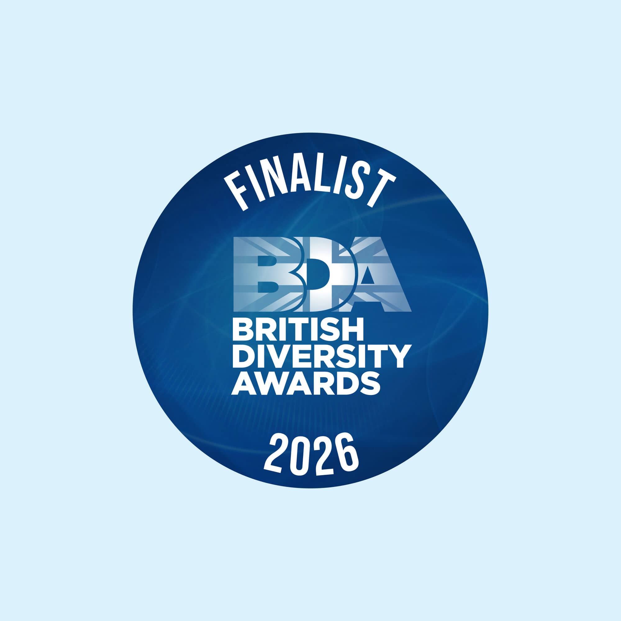 Finalist British Diversity Awards 2026 logo.
