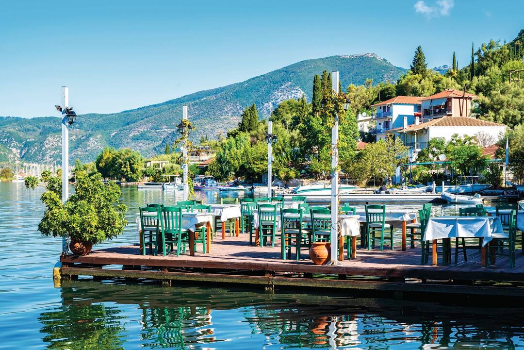 Taverna in Geni village, Greece