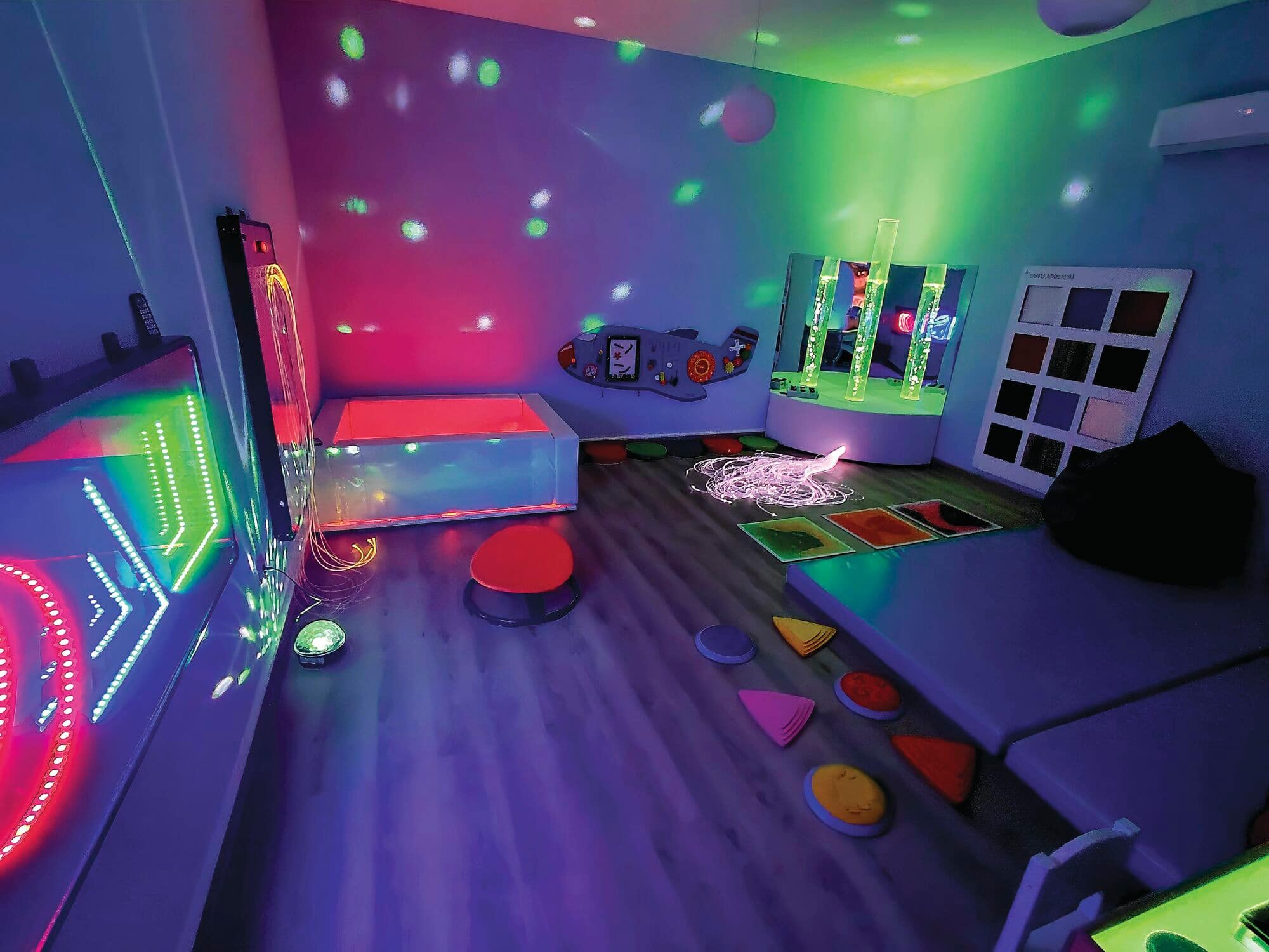 A Sensory Room at the TUI Blue Tropical, Turkey.