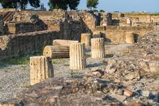 The archaeological park in Sibari