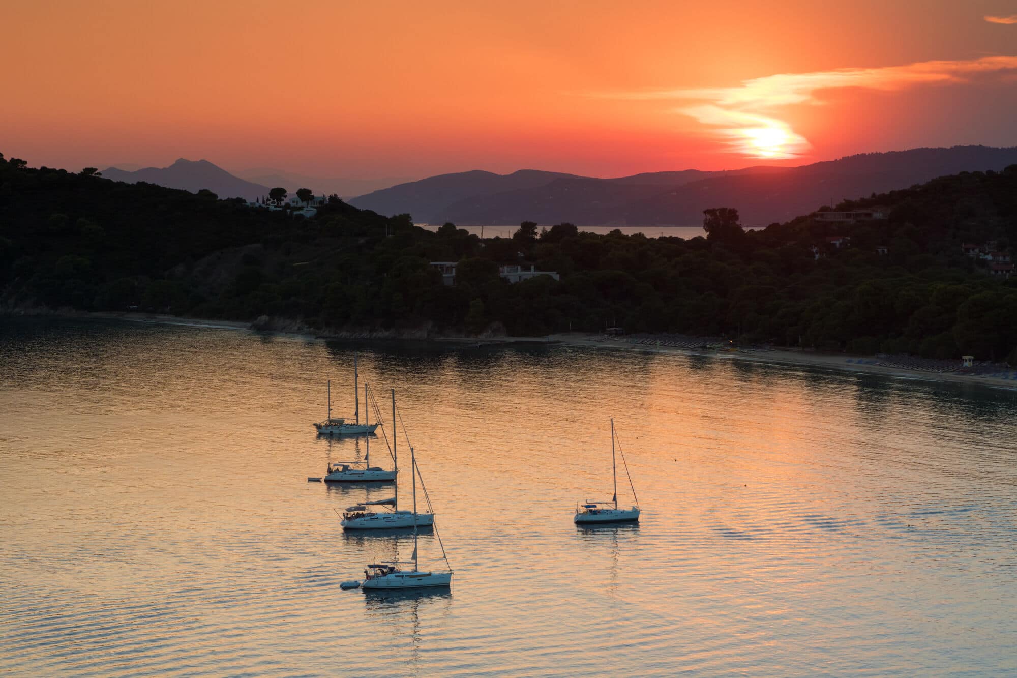 Koukounaries Beach, Skiathos