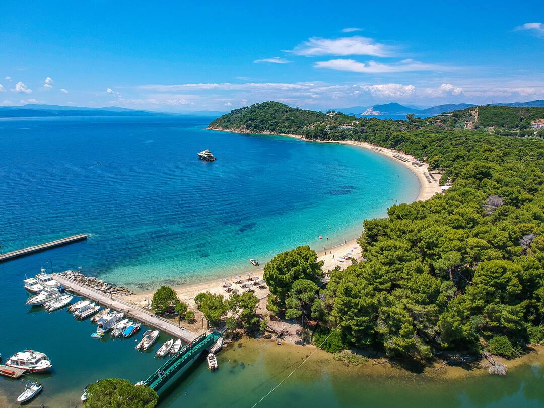 Koukounaries Beach, Skiathos