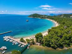Koukounaries Beach, Skiathos