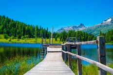 Lake Staz, Engadine, Switzerland