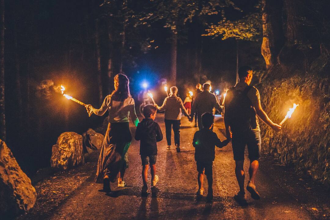 © TVB Zell Am See Kaprun / EXPA Pictures / JFK / The Mystical Night of Water, The Sigmund Thun Gorge, Zell Am See, Austria