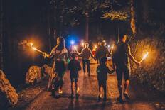 © TVB Zell Am See Kaprun / EXPA Pictures / JFK / The Mystical Night of Water, The Sigmund Thun Gorge, Zell Am See, Austria