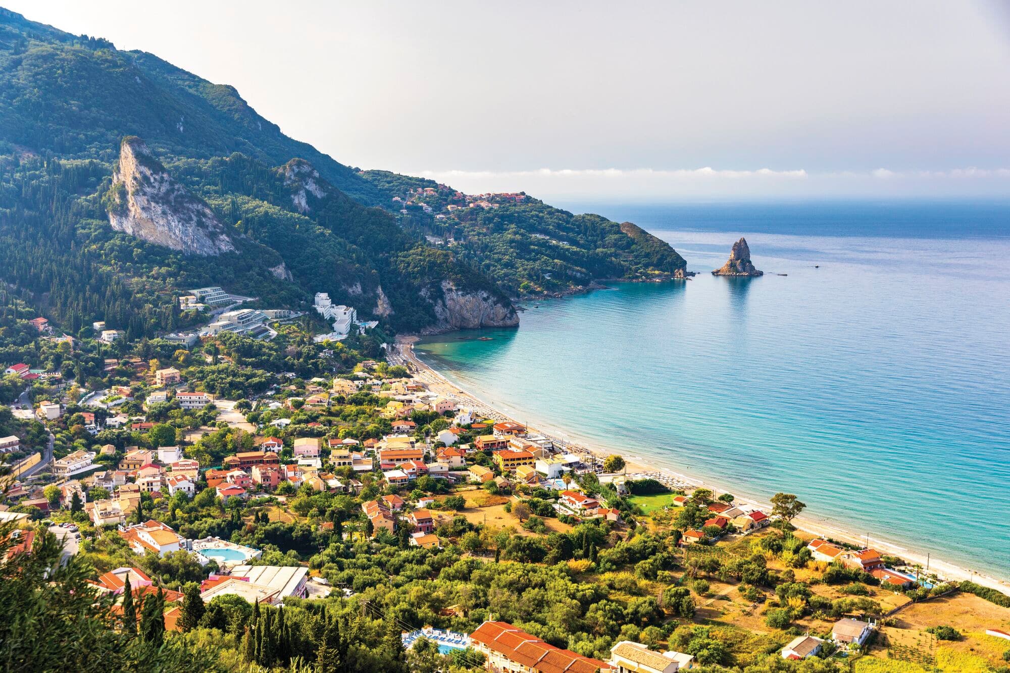 Agios Gordios beach