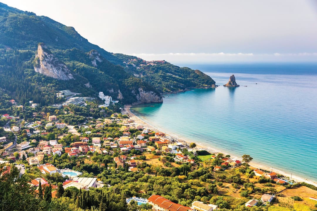 Agios Gordios beach