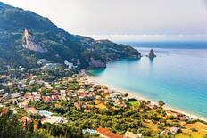 Agios Gordios beach
