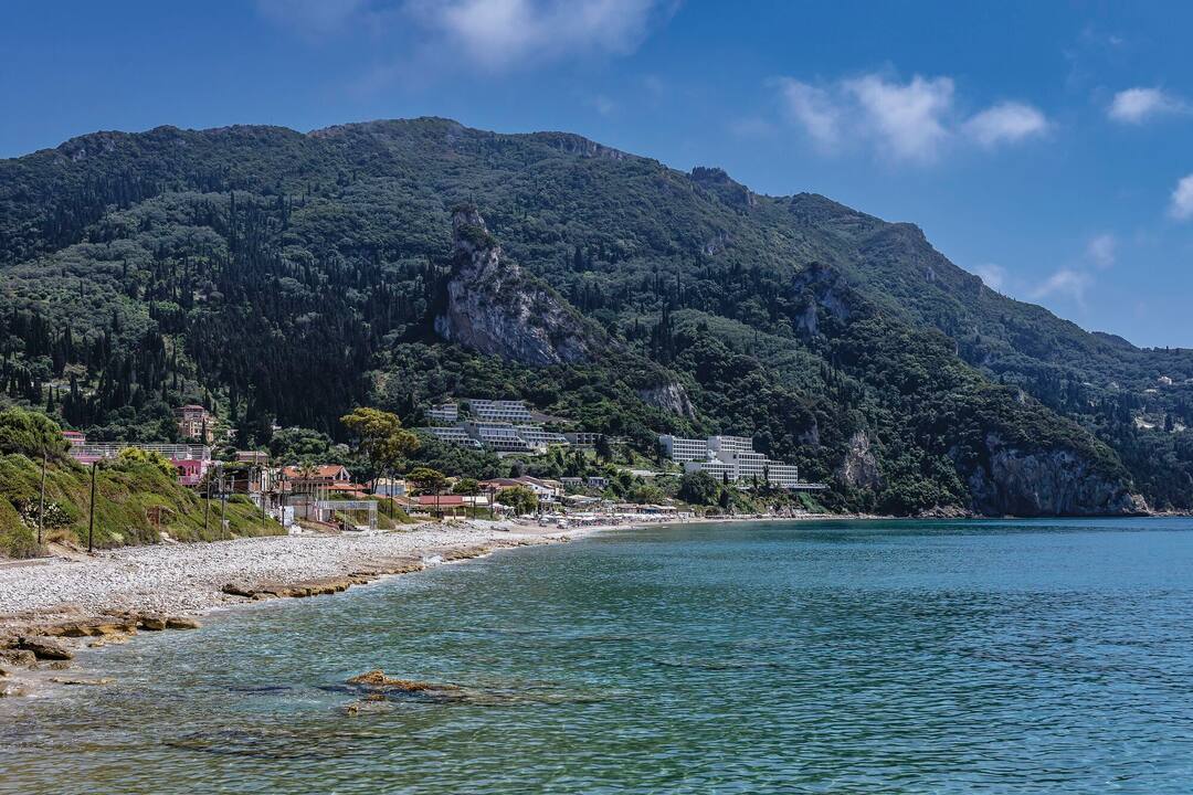 Agios Gordios town