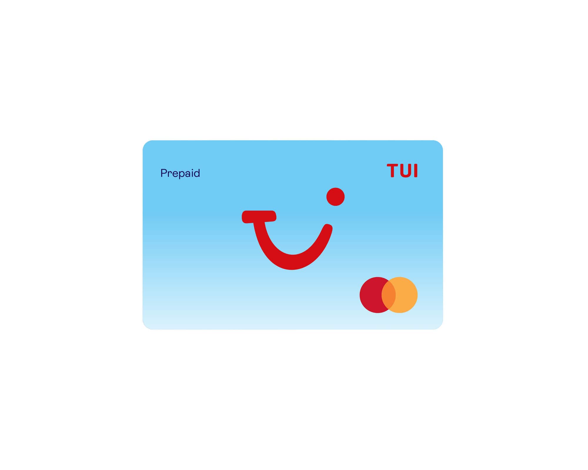 An illustration of the TUI Travel Money Mastercard®.