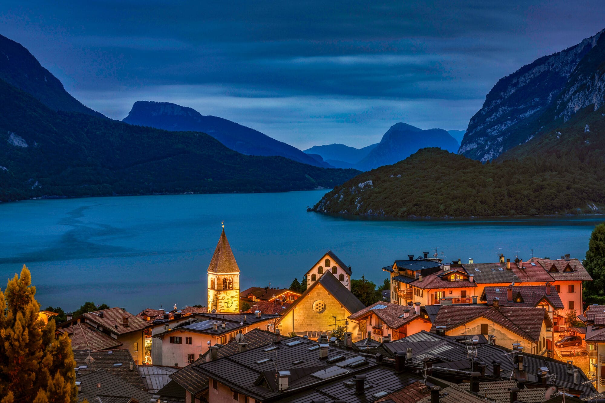 Lake Molveno, Dolomites