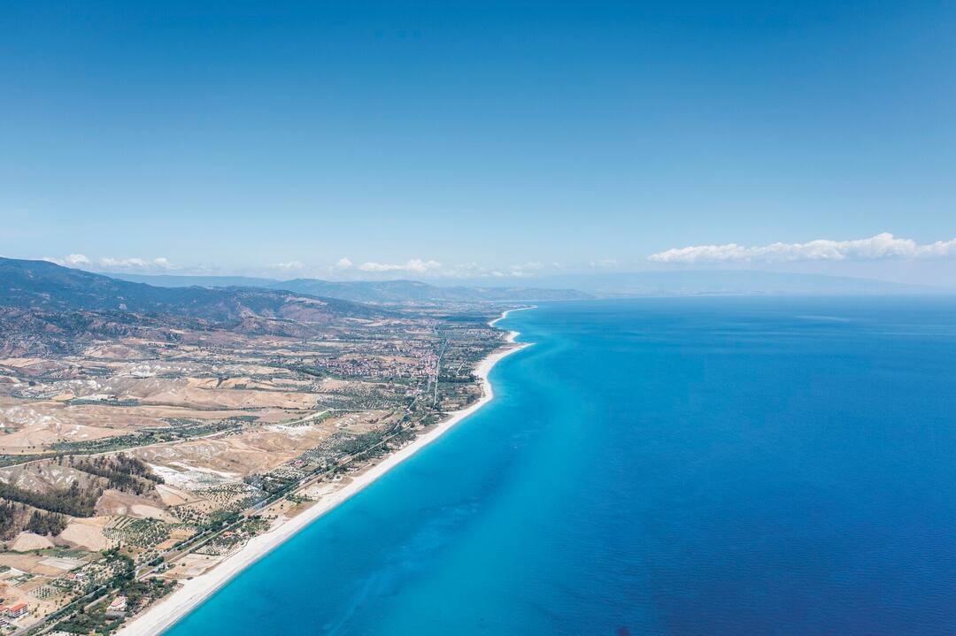 Badolato coastline, Italy