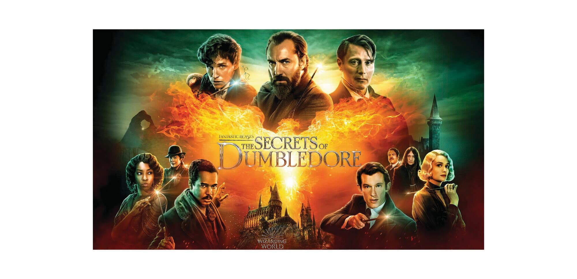 Fantastic Beasts: The Secrets of Dumbledore movie poster.