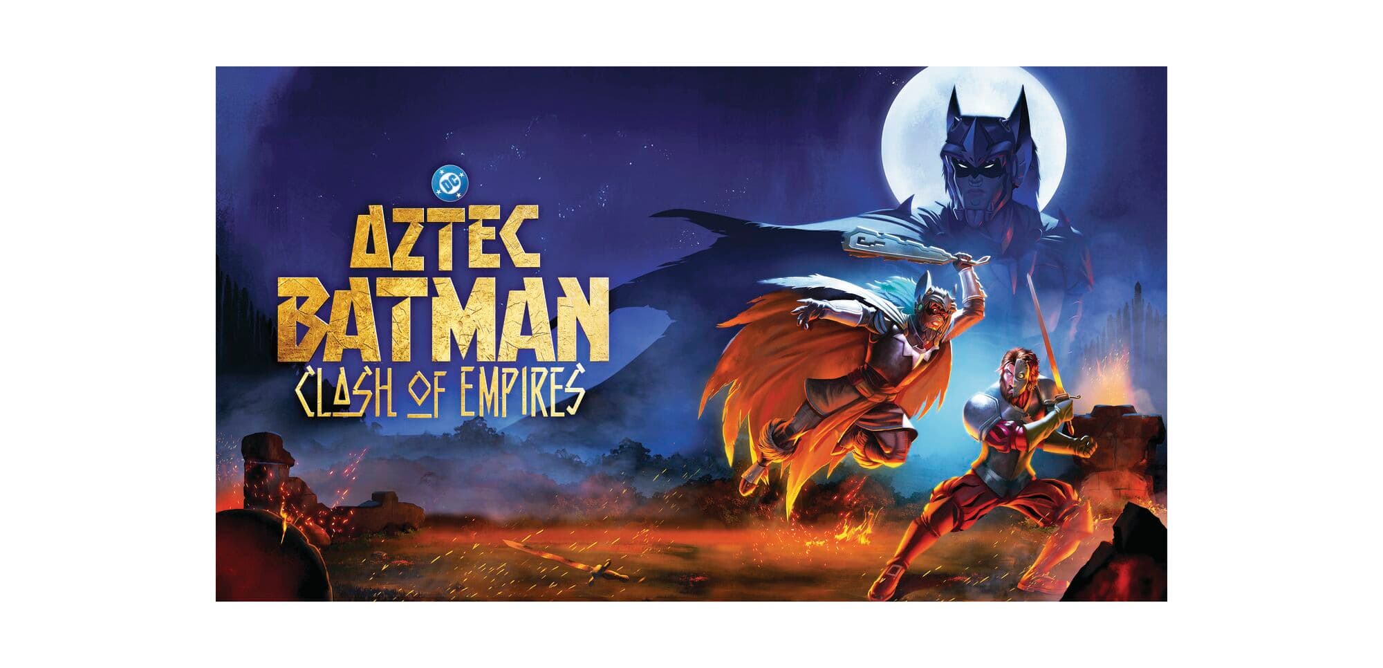 Aztec Batman: Clash of Empires movie poster.