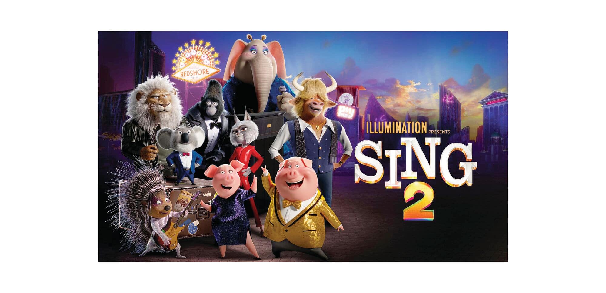 Sing 2 movie poster. 