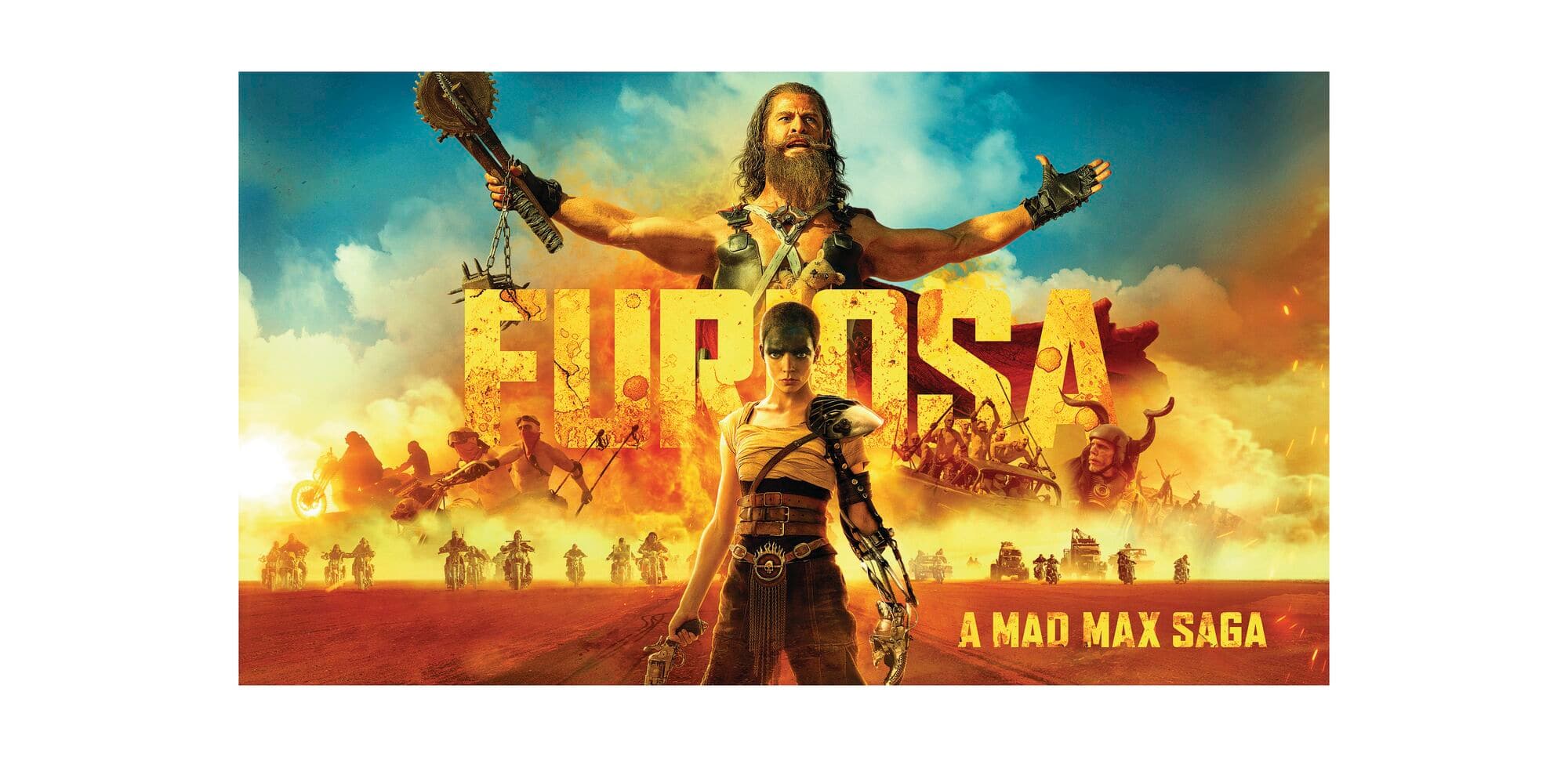 Furiosa: A Mad Max Saga movie poster.