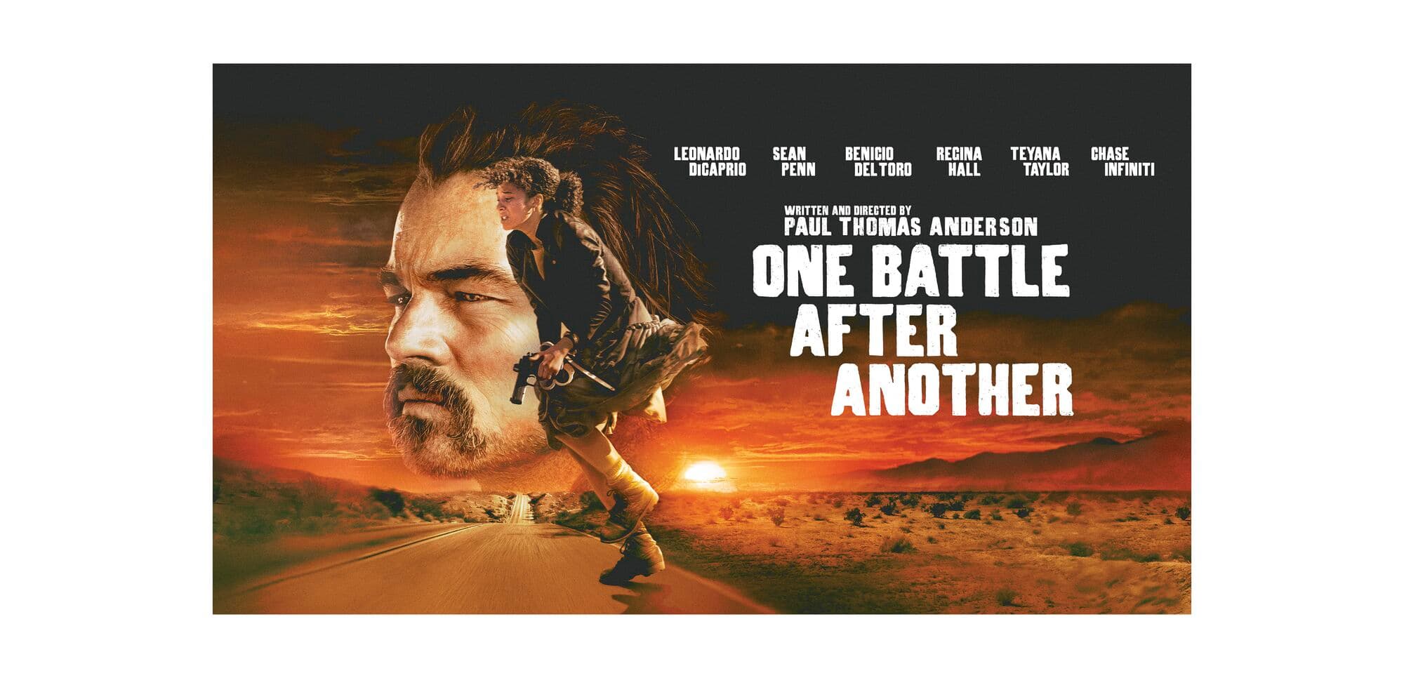 One Battle After Another movie poster.
