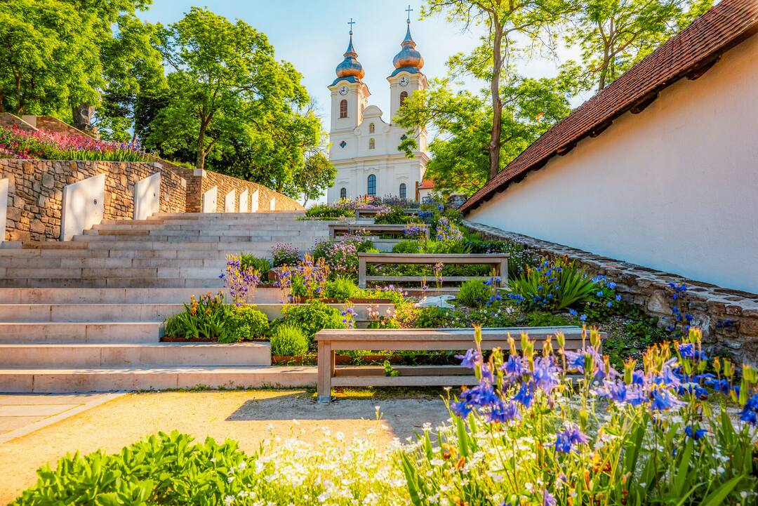 The Benedictine Abbey of Tihany, Balatonfüred, Hungary
