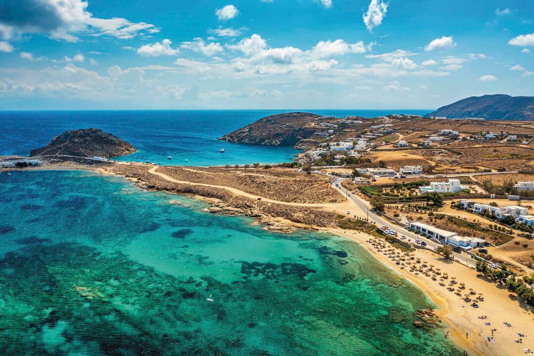 An aerial view of Kalafatis
