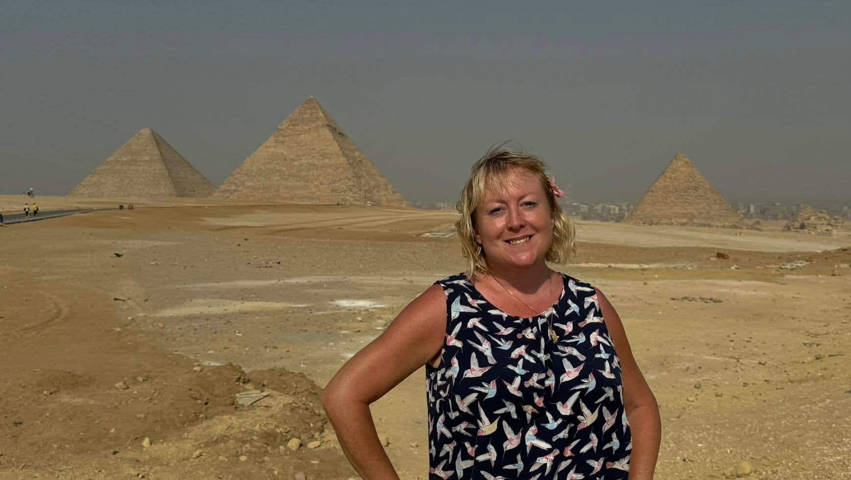 Joanne Carol Fisher in Egypt