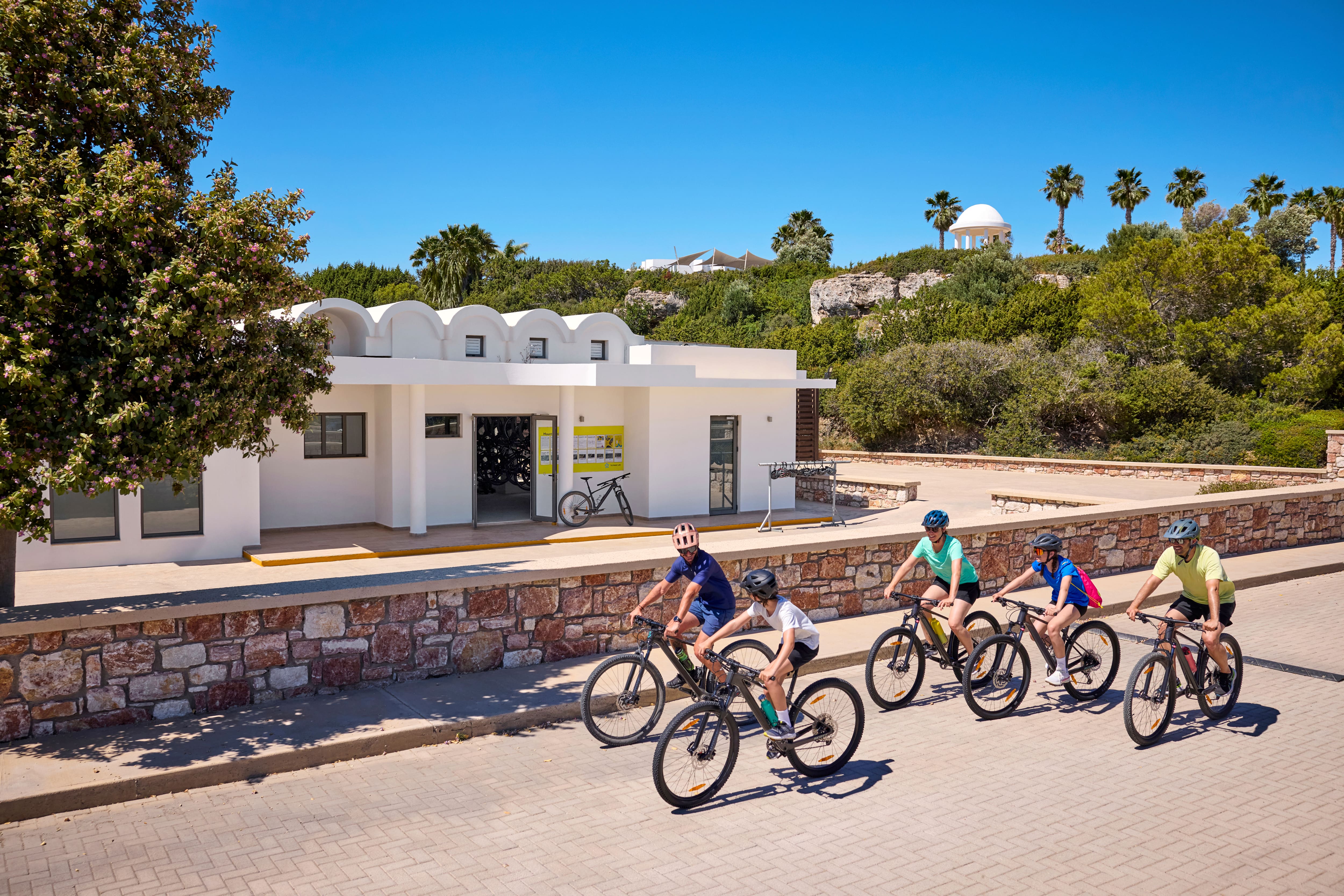 Guests Cycling at the TUI MAGIC LIFE Plimmiri.