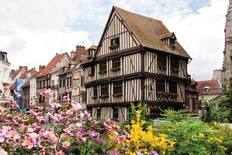 Half-timbered houses, Vernon