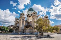 The iconic St. Andrew church, Patras