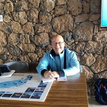 Simon Thomas in Lanzarote