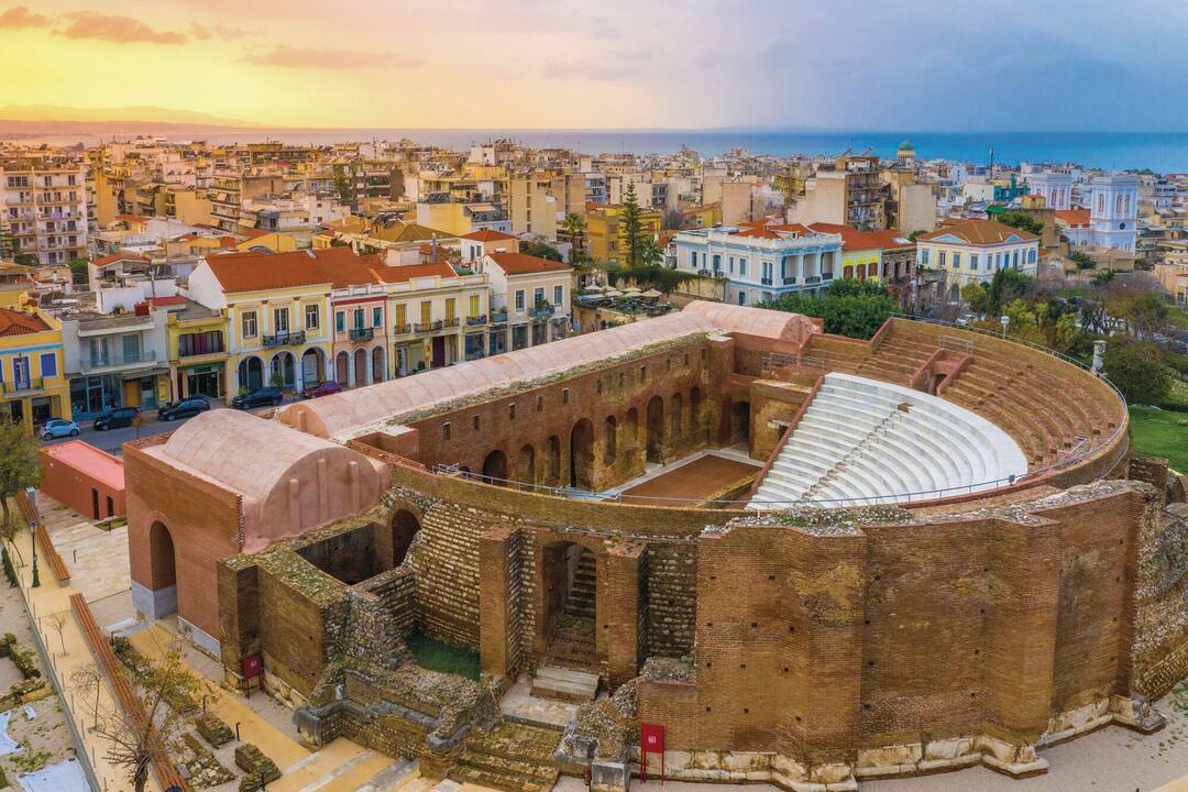 The Roman amphitheatre, Patras