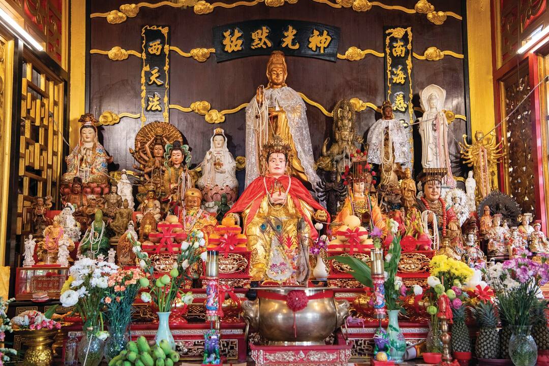 Emperor Gods at Chinese Temple, Phuket