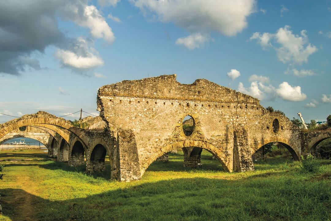 The ruins of the Venetial arsenal